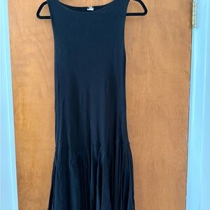 Jean Paul Gaultier Black Midi Dress